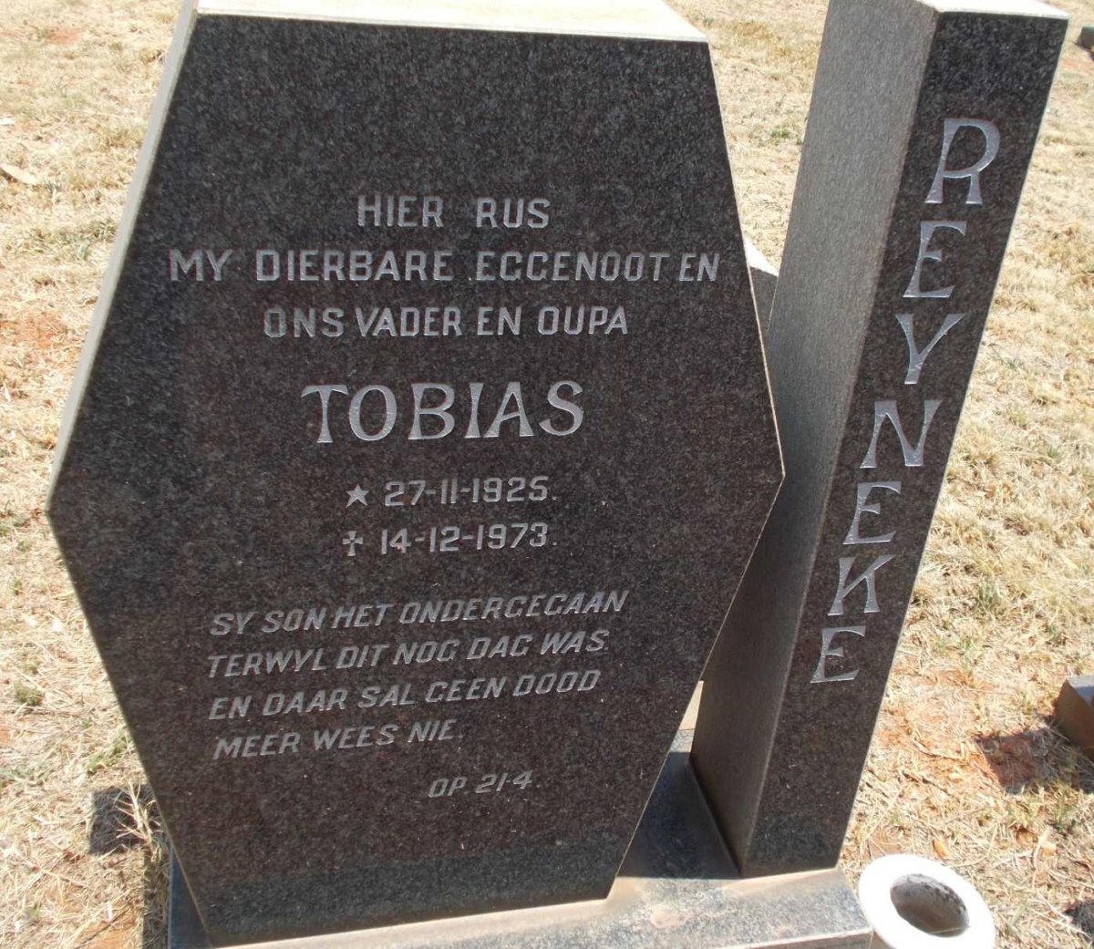 REYNEKE Tobias 1925-1973