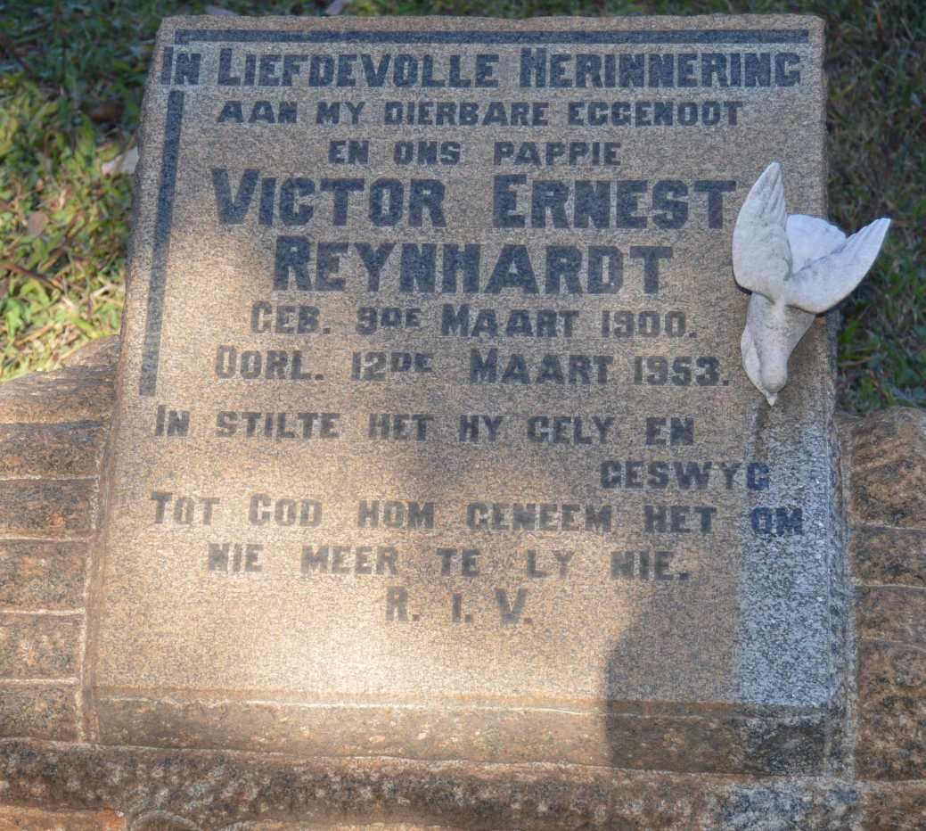 REYNHARDT Victor Ernest 1900-1953