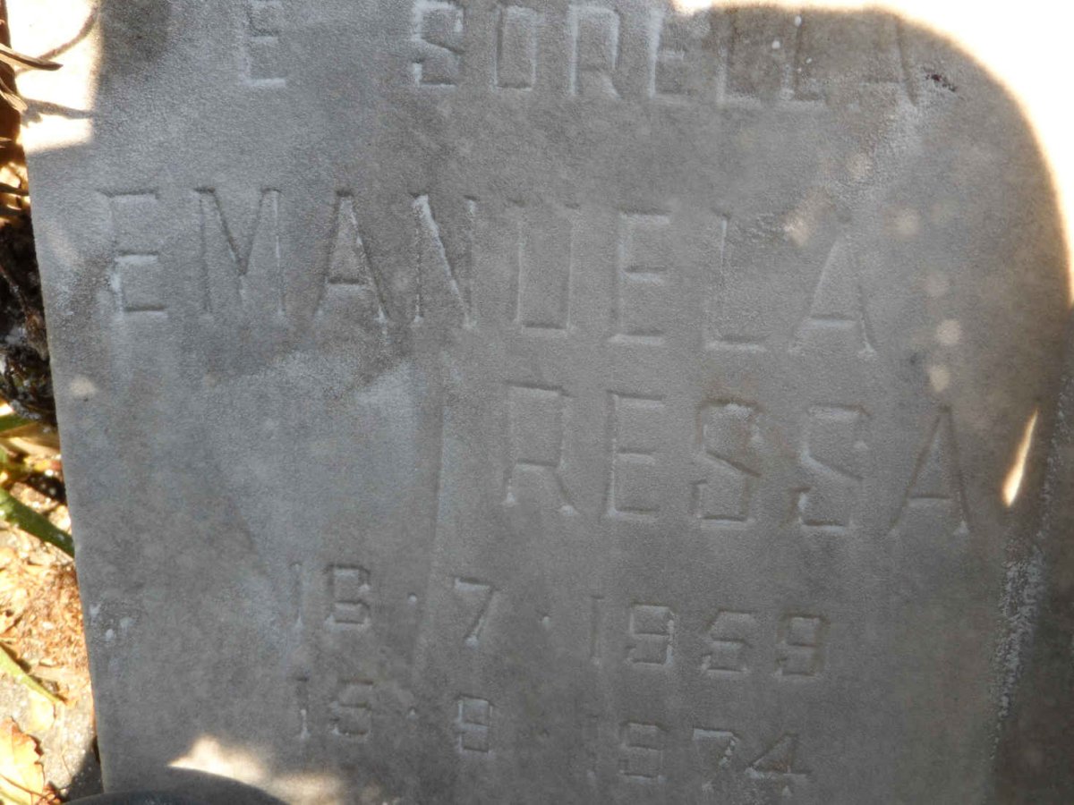 RESSA Emanuela 1959-1974