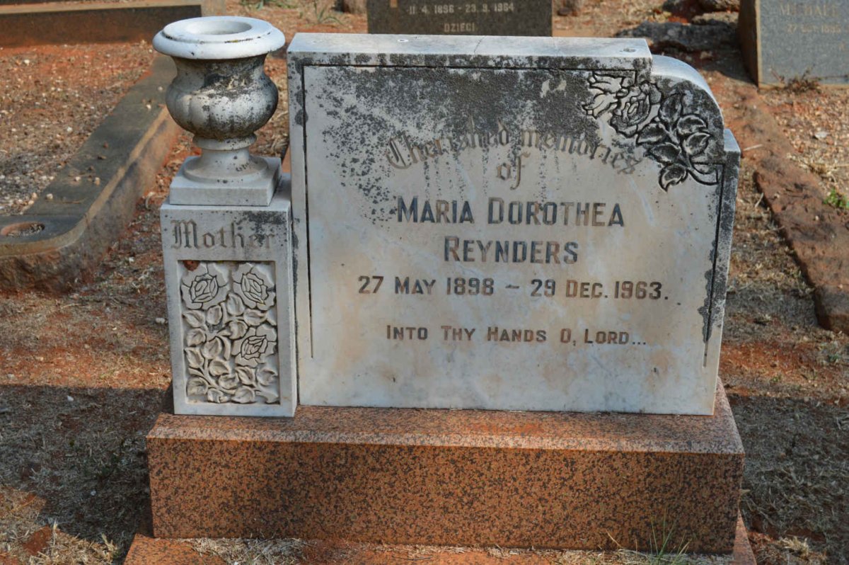 REYNDERS Maria 1898-1963