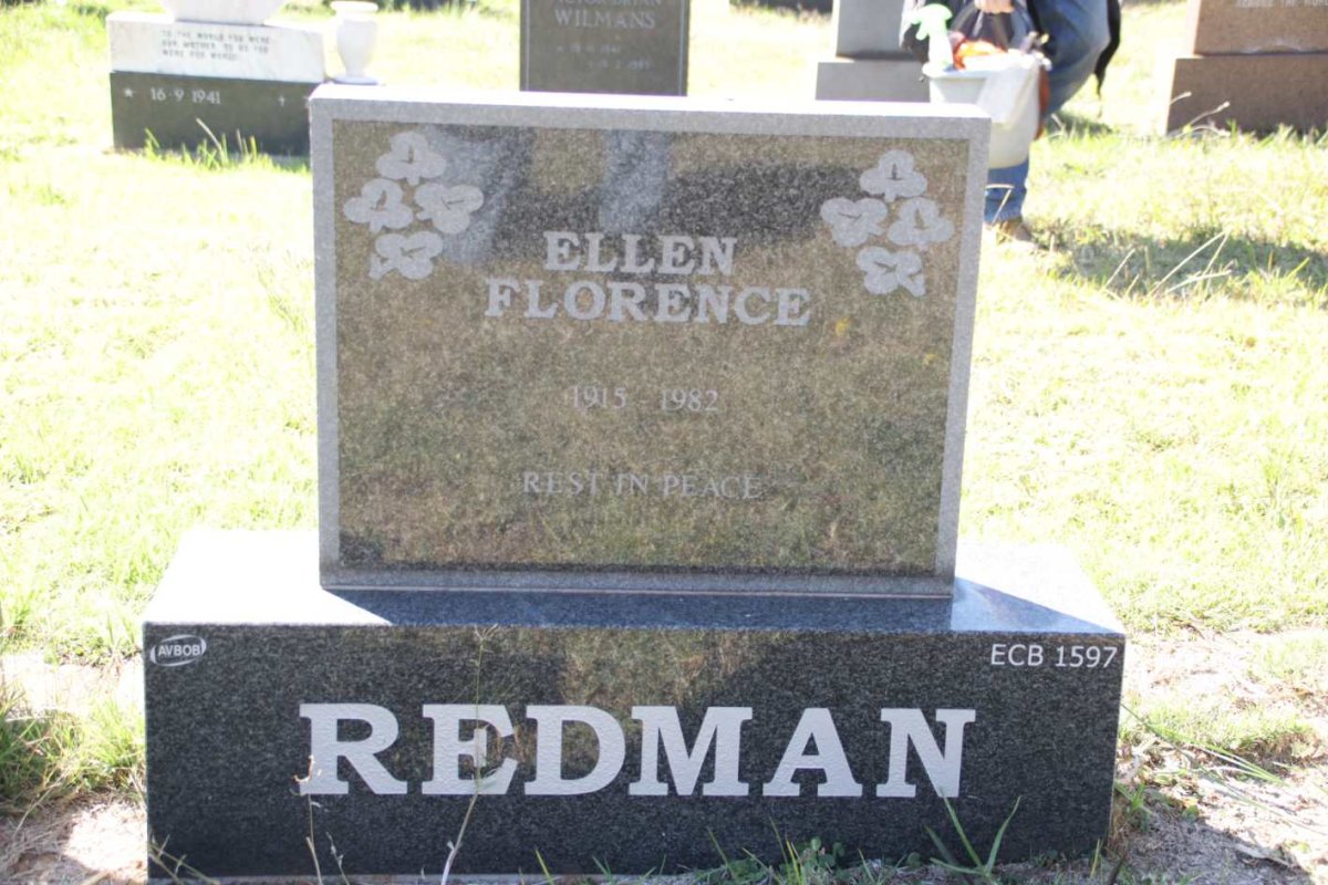 REDMAN Ellen Florence 1915-1982