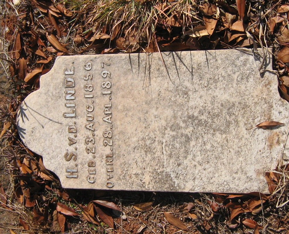 LINDE H.S., v.d. 1856-1897