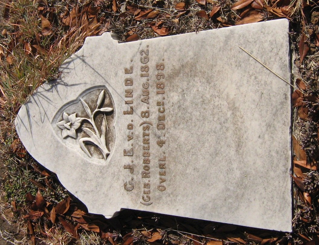 LINDE C.J.E., v.d. nee ROBBERTS 1862-1898