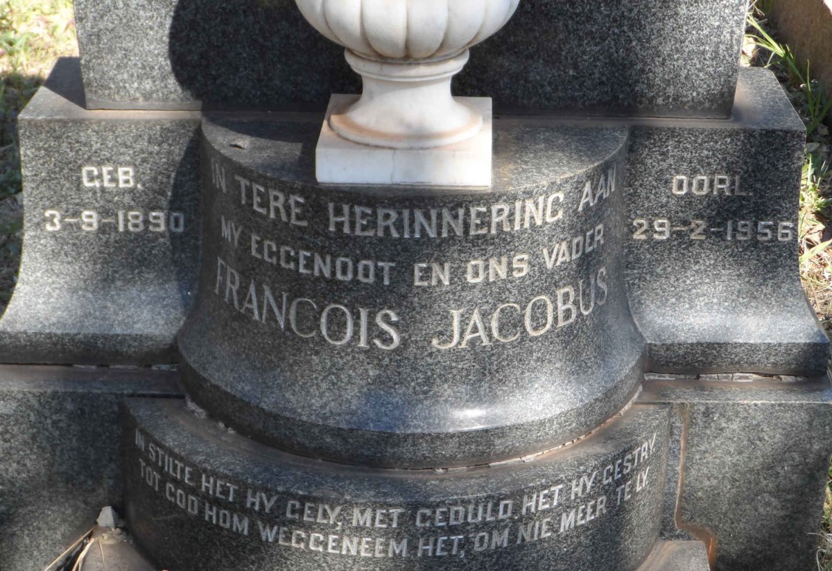 RENSBURG Francois Jacobus, Janse v. 1890-1956