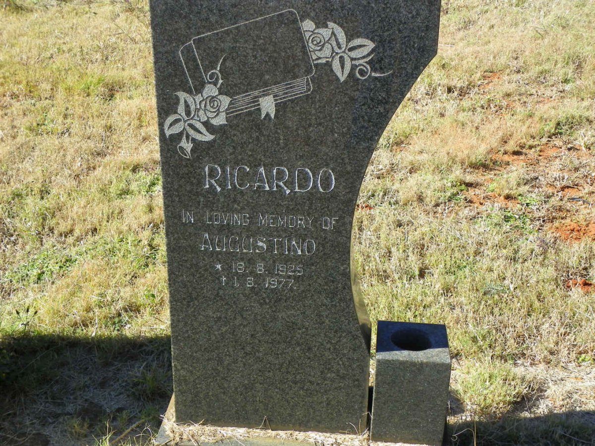 RICARDO Augustino 1925-1977