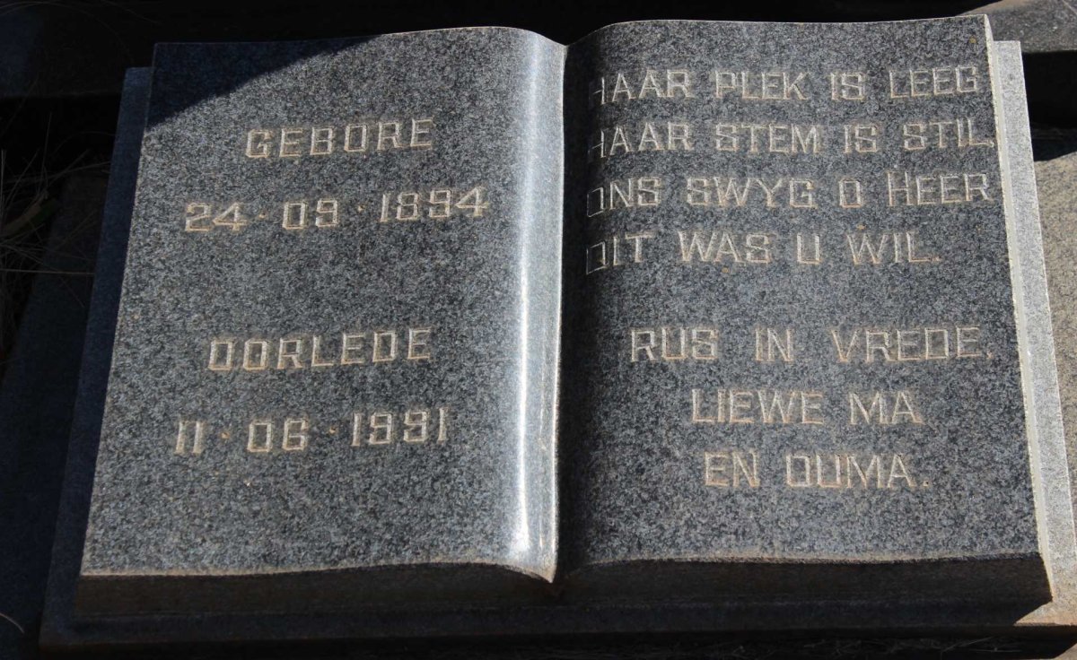 RIEKERT Balthazer Johannes 1886-1961 &amp; ? 1894-1991