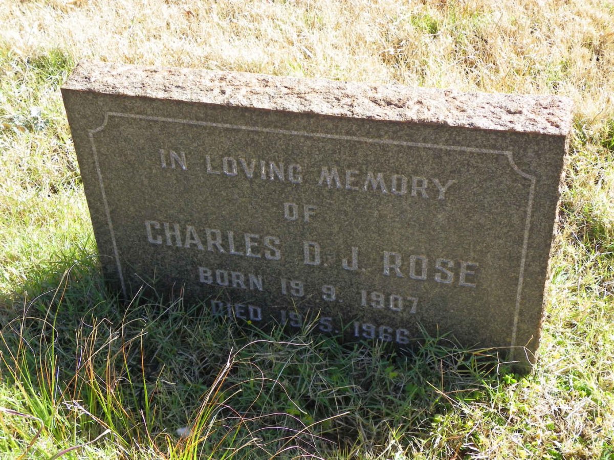 ROSE Charles D.J. 1907-1966