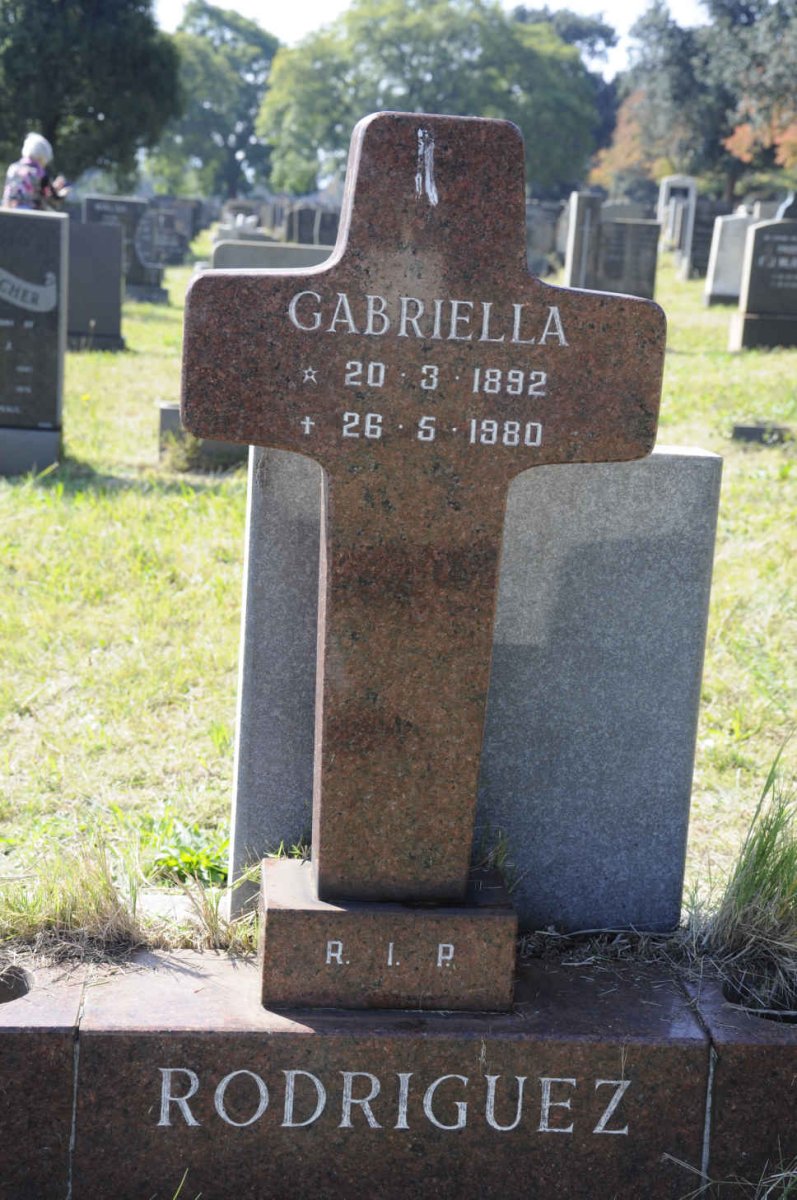 RODRIGUEZ Gabriella 1892-1980