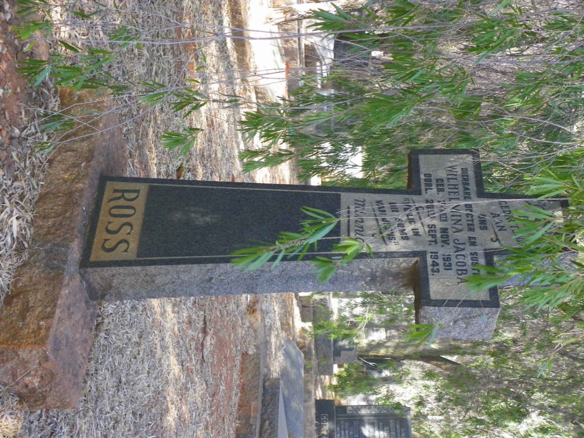 ROSS Wilhelmina Jacoba 1931-1943