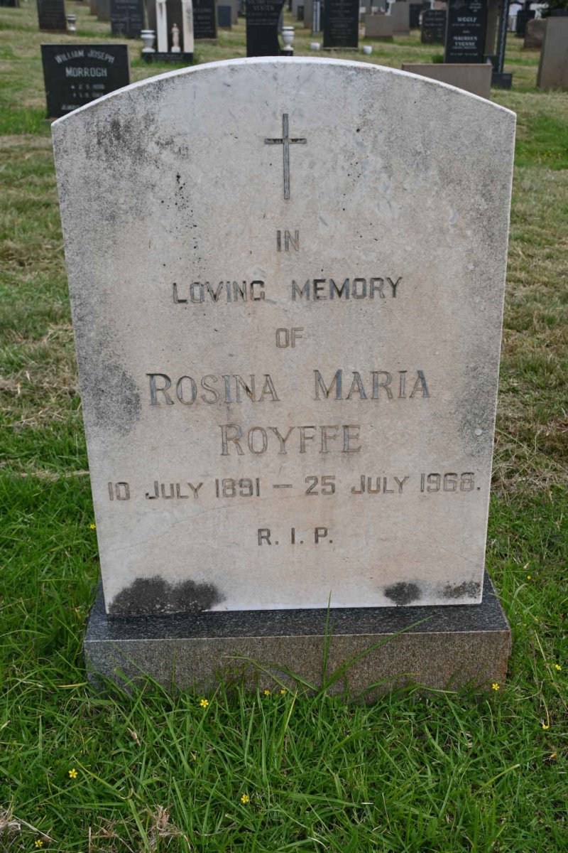 ROYFFE Rosina Maria 1891-1968