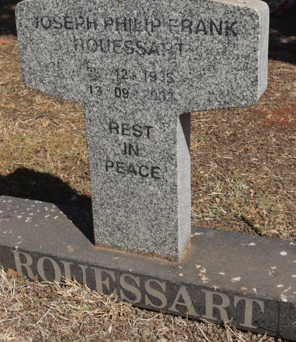 ROUESSART Joseph Philip Frank 1935-20?2