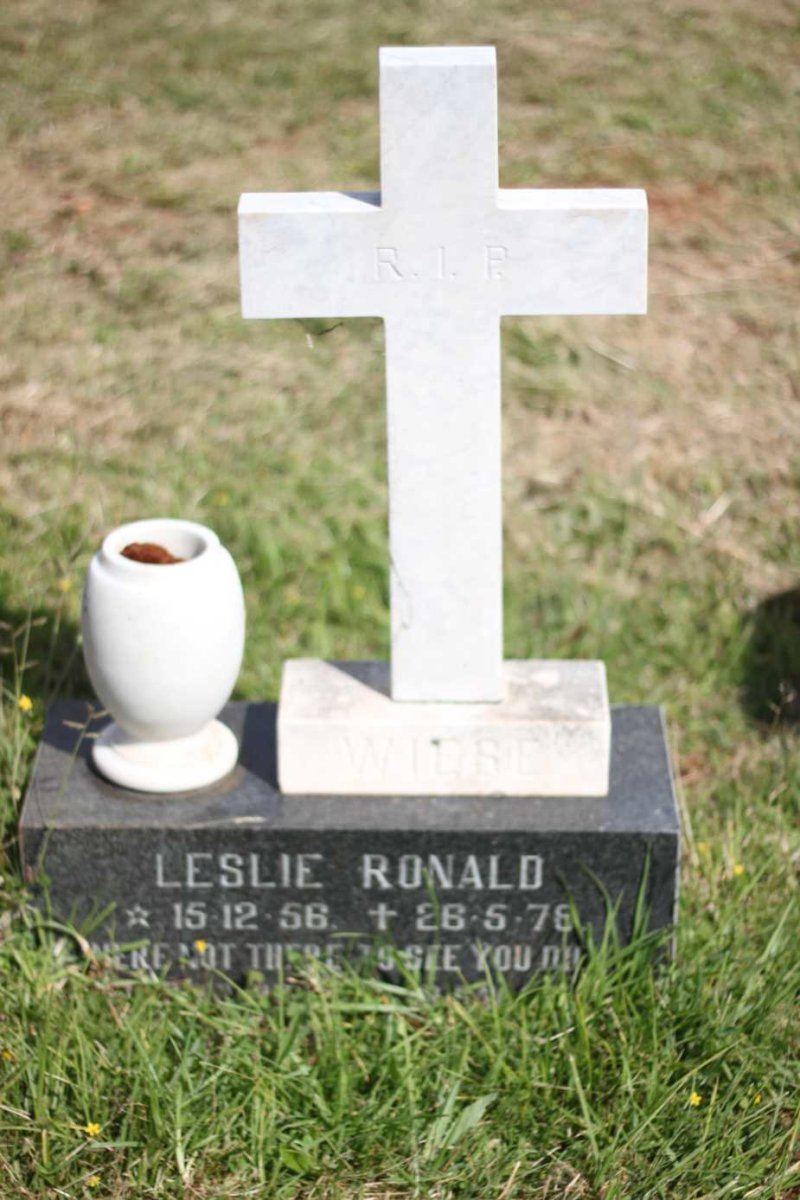 RONALD Leslie 1956-1978