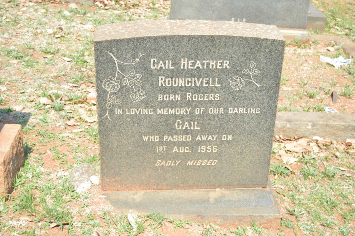 ROUNCIVELL Gail Heather nee ROGERS -1956