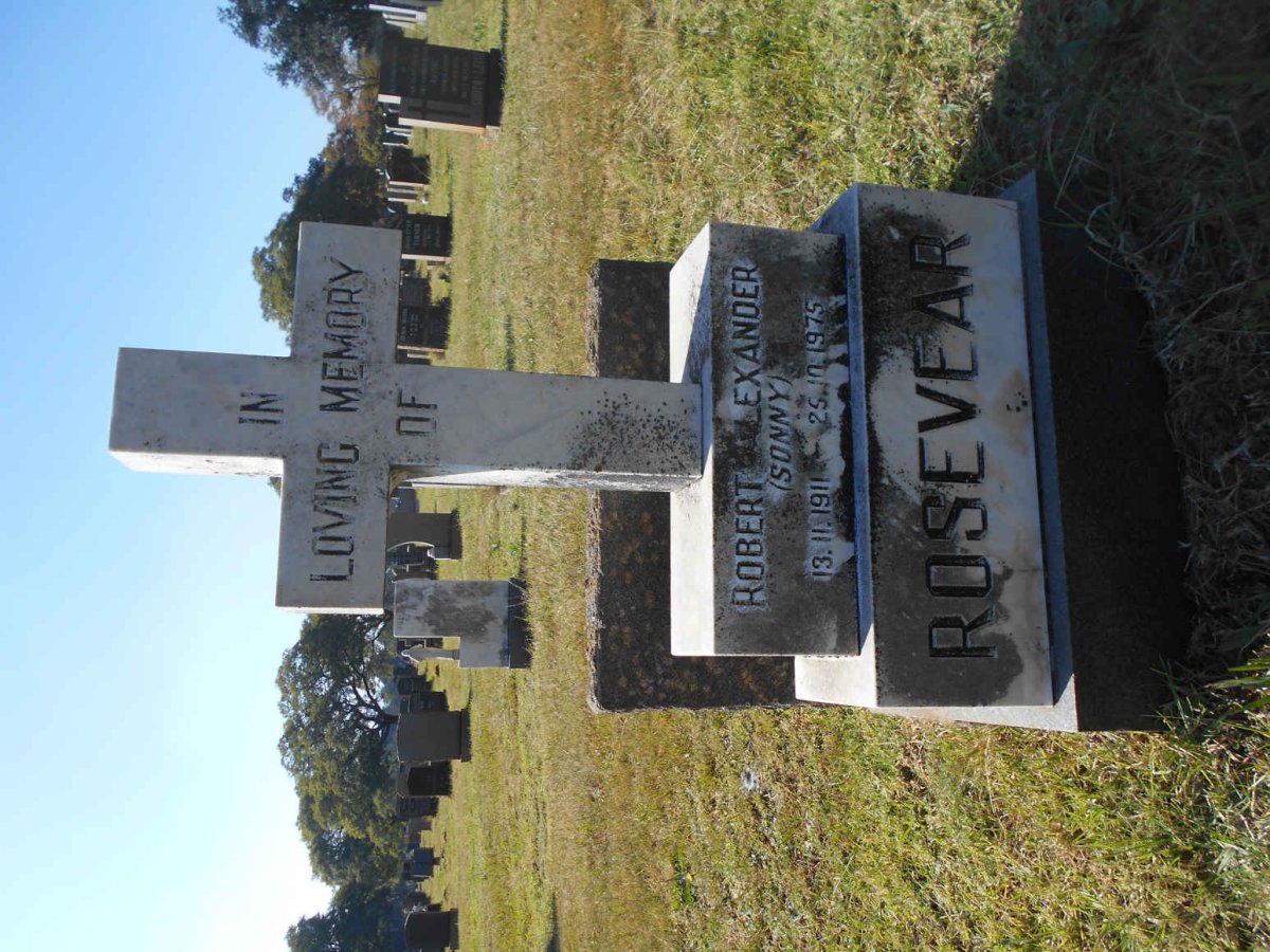ROSEVEAR Robert Alexander 1911-1975