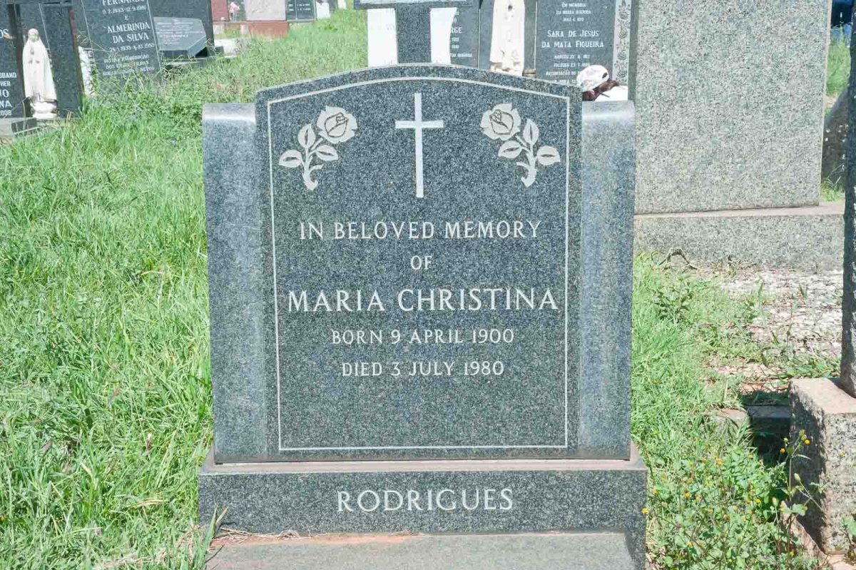 RODRIGUES Maria Christina 1900-1980