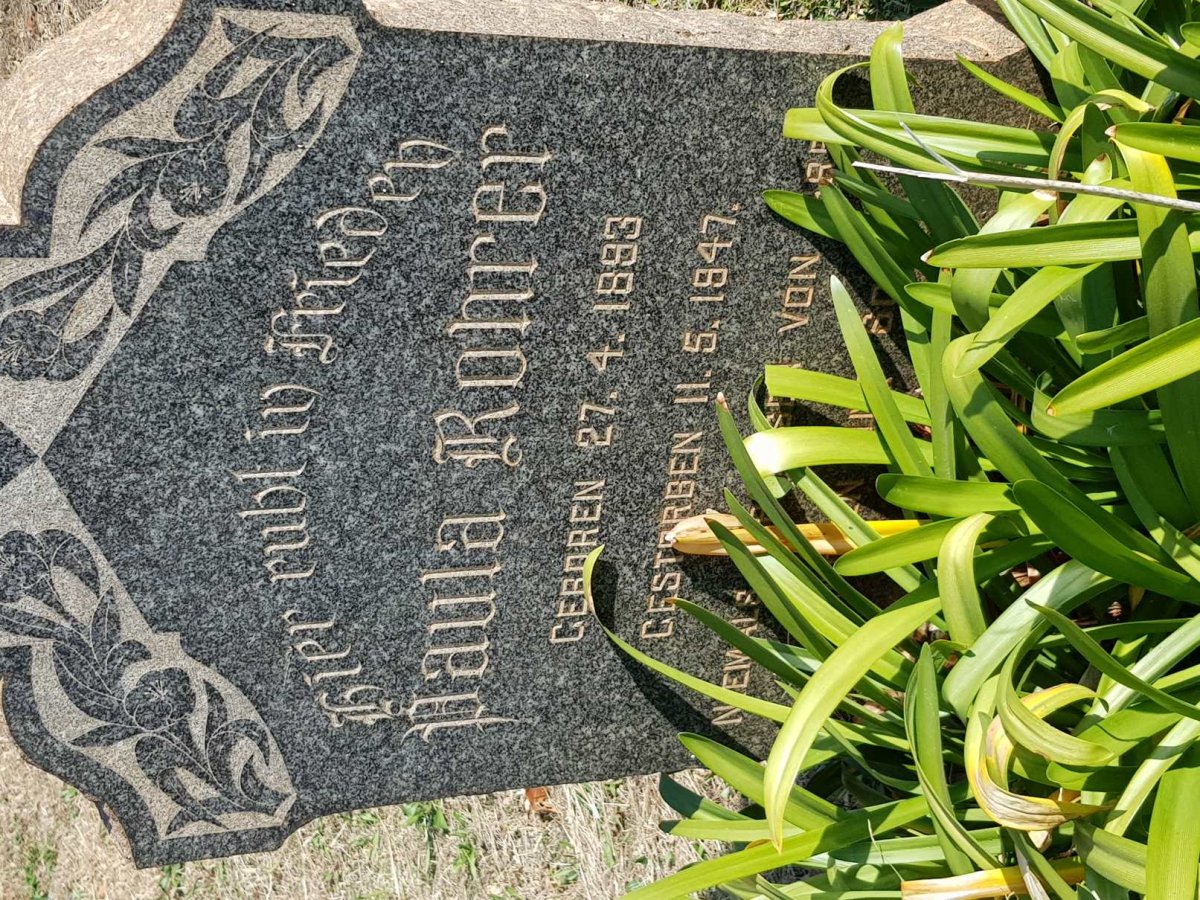 ROHRER Paula 1893-1947
