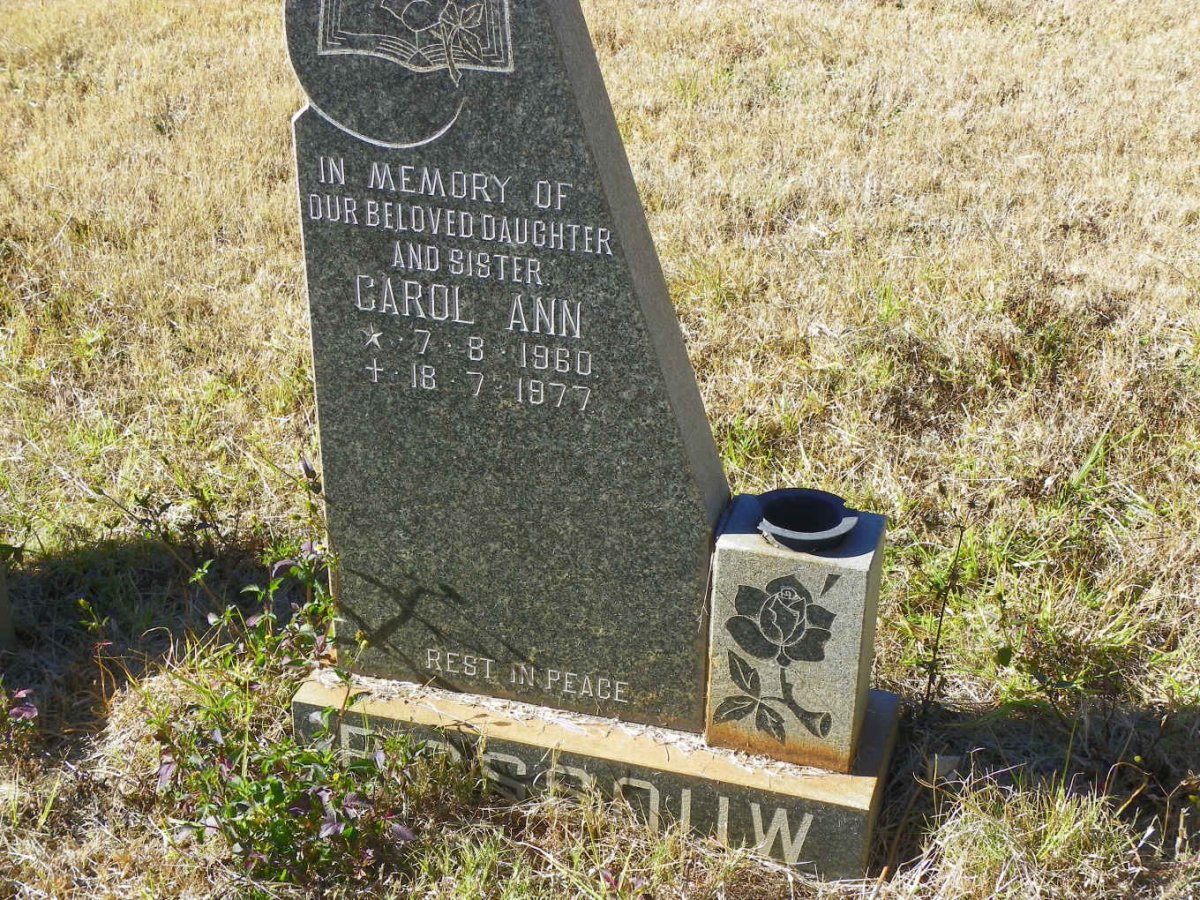 ROSSOUW Carol Ann 1960-1977
