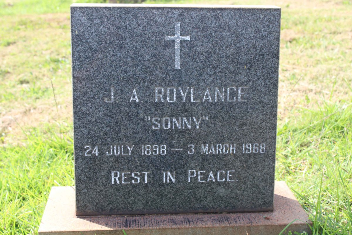 ROYLANCE J.A. 1898-1968