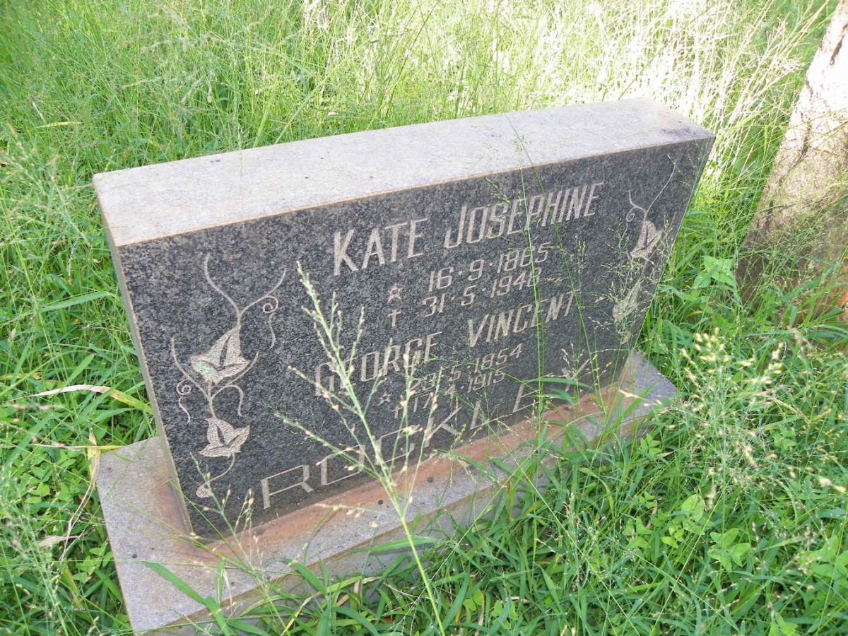 ROCKLEY George Vincent 1854-1915 &amp; Kate Josephine 1865-1948