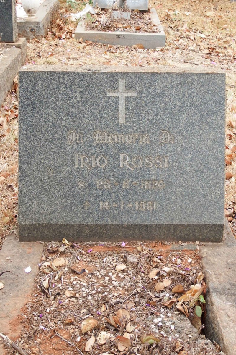 ROSSI Irio 1924-1961