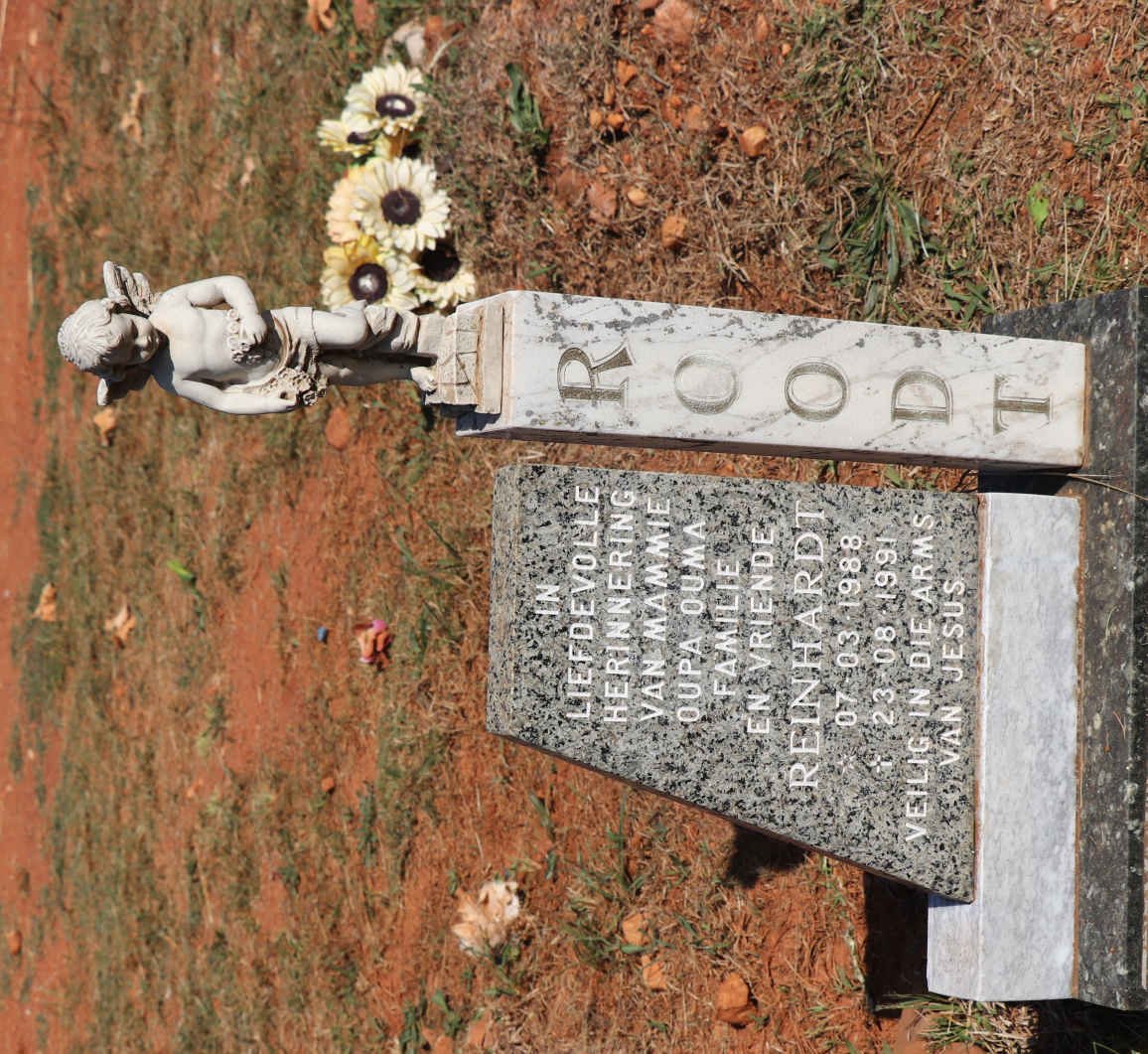 ROODT Reinhardt 1988-1991