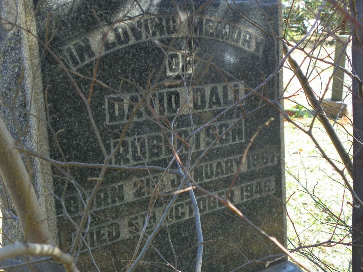 ROBERTSON David Dall 1867-1946