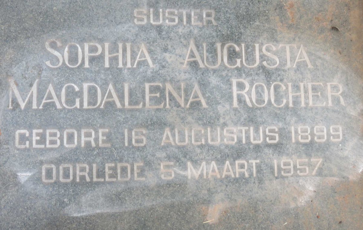 ROCHER - Sien naamlys