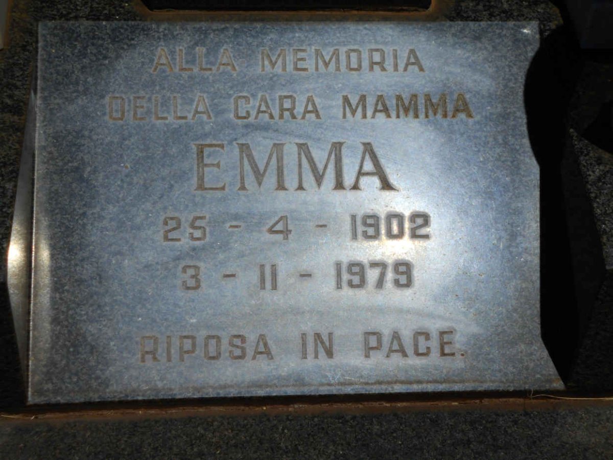 ROMANO Emma 1902-1979
