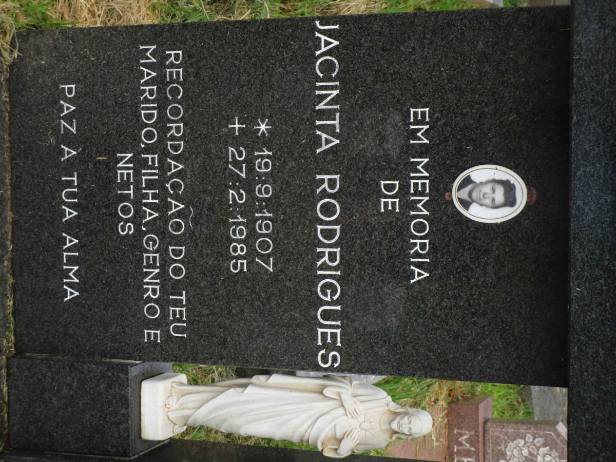 RODRIGUES Jacinta 1907-1985