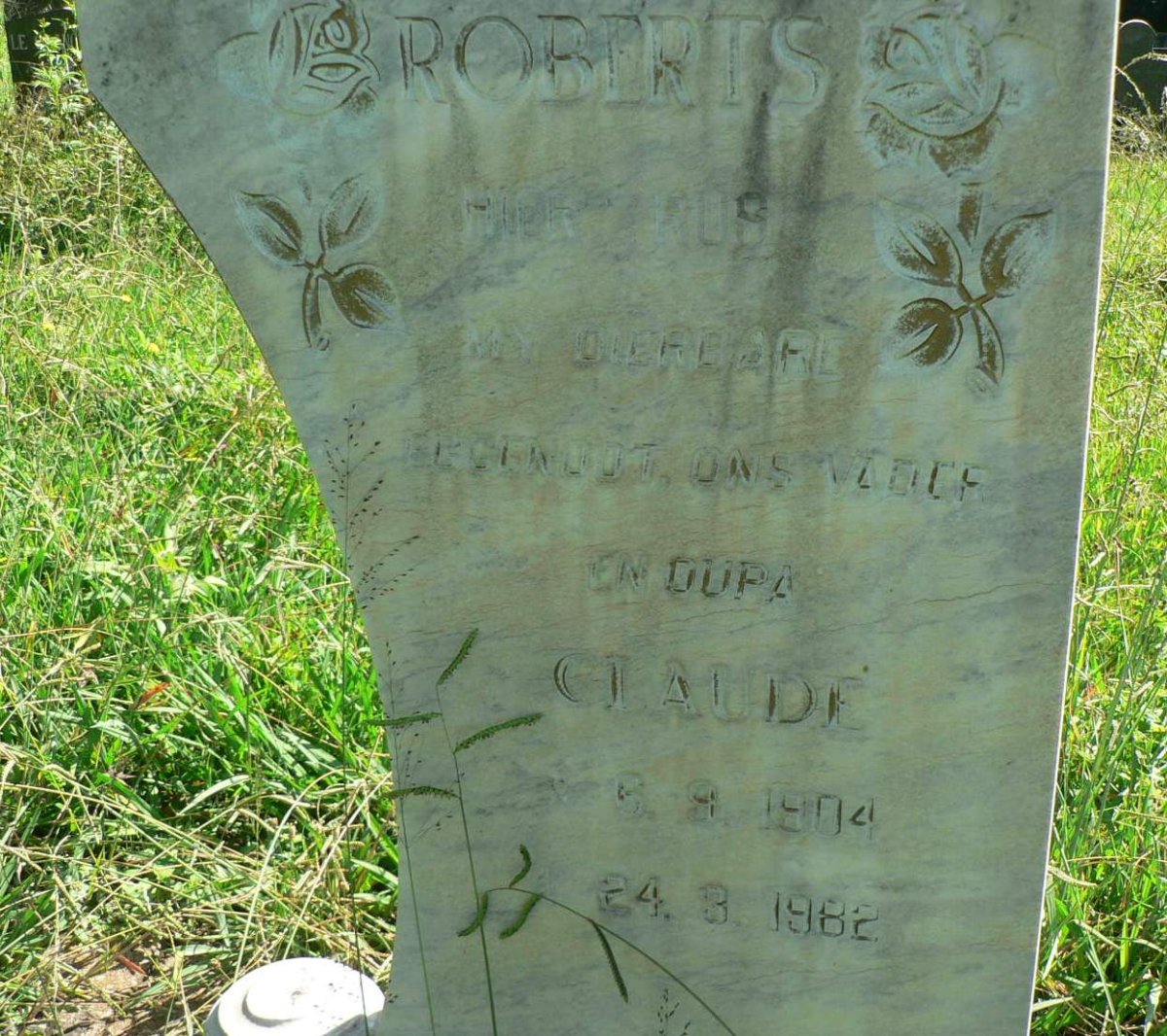 ROBERTS Claude 1904-1982