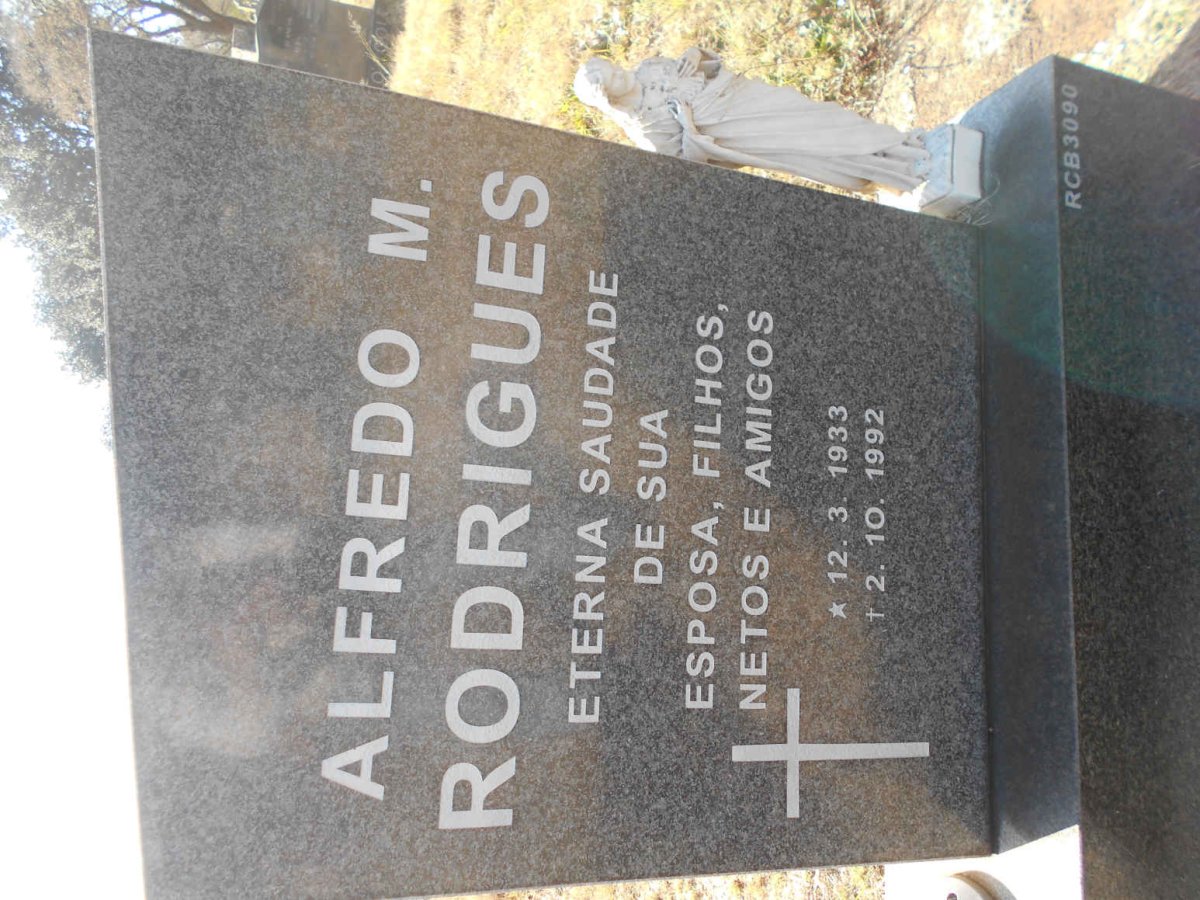 RODRIGUES Alfredo M. 1933-1992