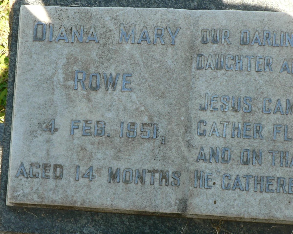 ROWE Diana Mary -1951