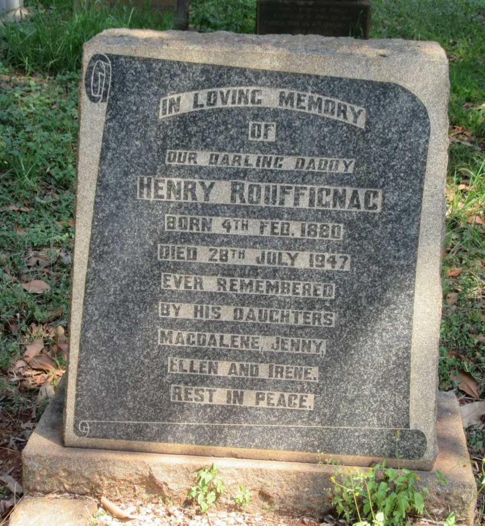 ROUFFIGNAC Henry 1880-1947