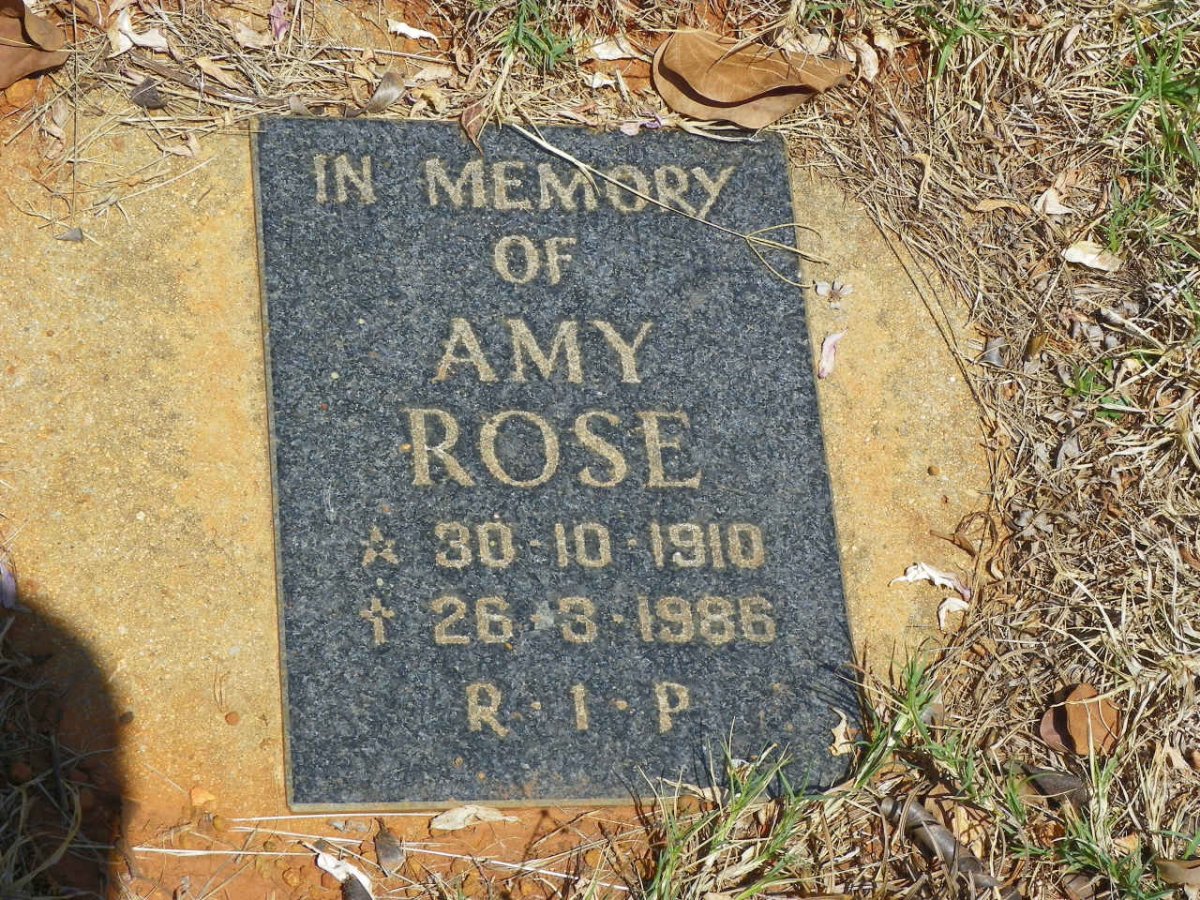 ROSE Amy 1910-1986