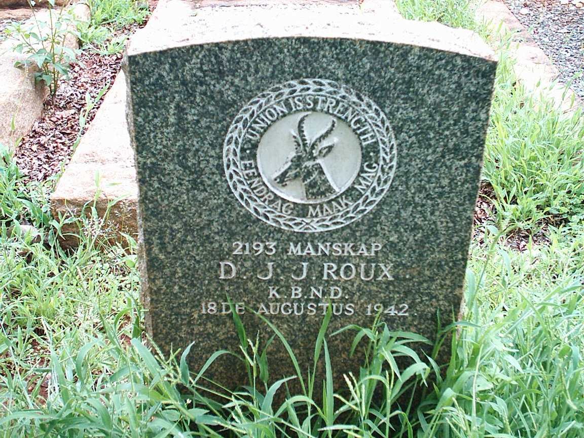 ROUX D.J.J. -1942