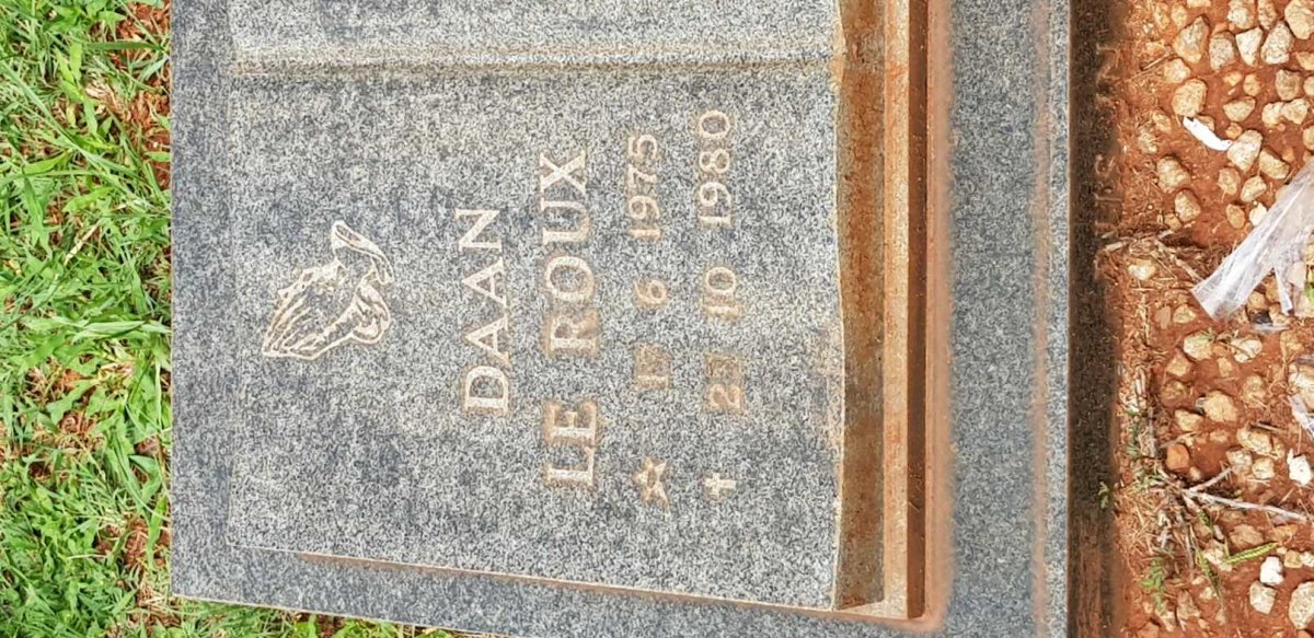 ROUX Daan, le 1975-1980