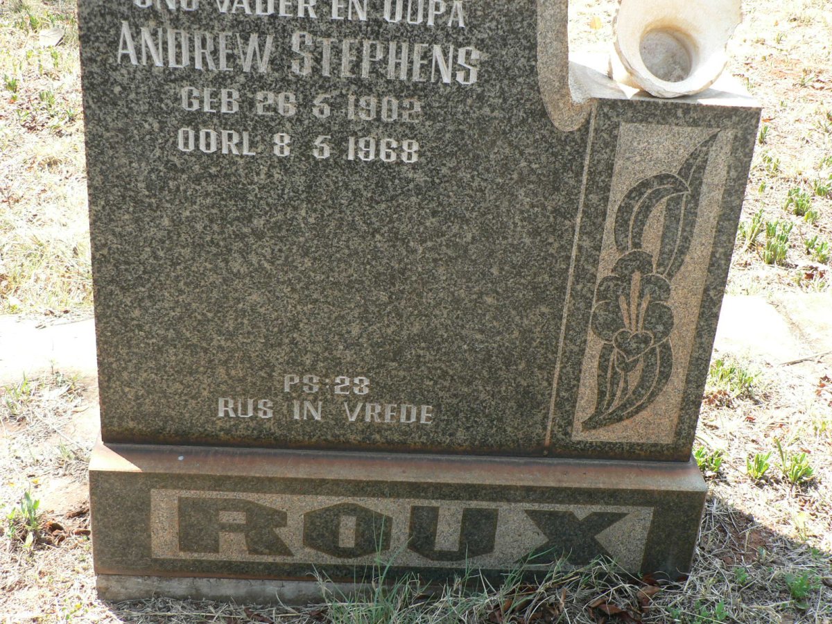 ROUX Andrew Stephens 1902-1968