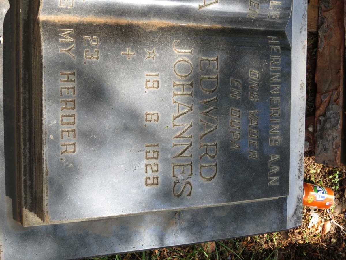 ROOYEN Edward Johannes, van 1929- &amp; Catharina Aletta 1932-1984