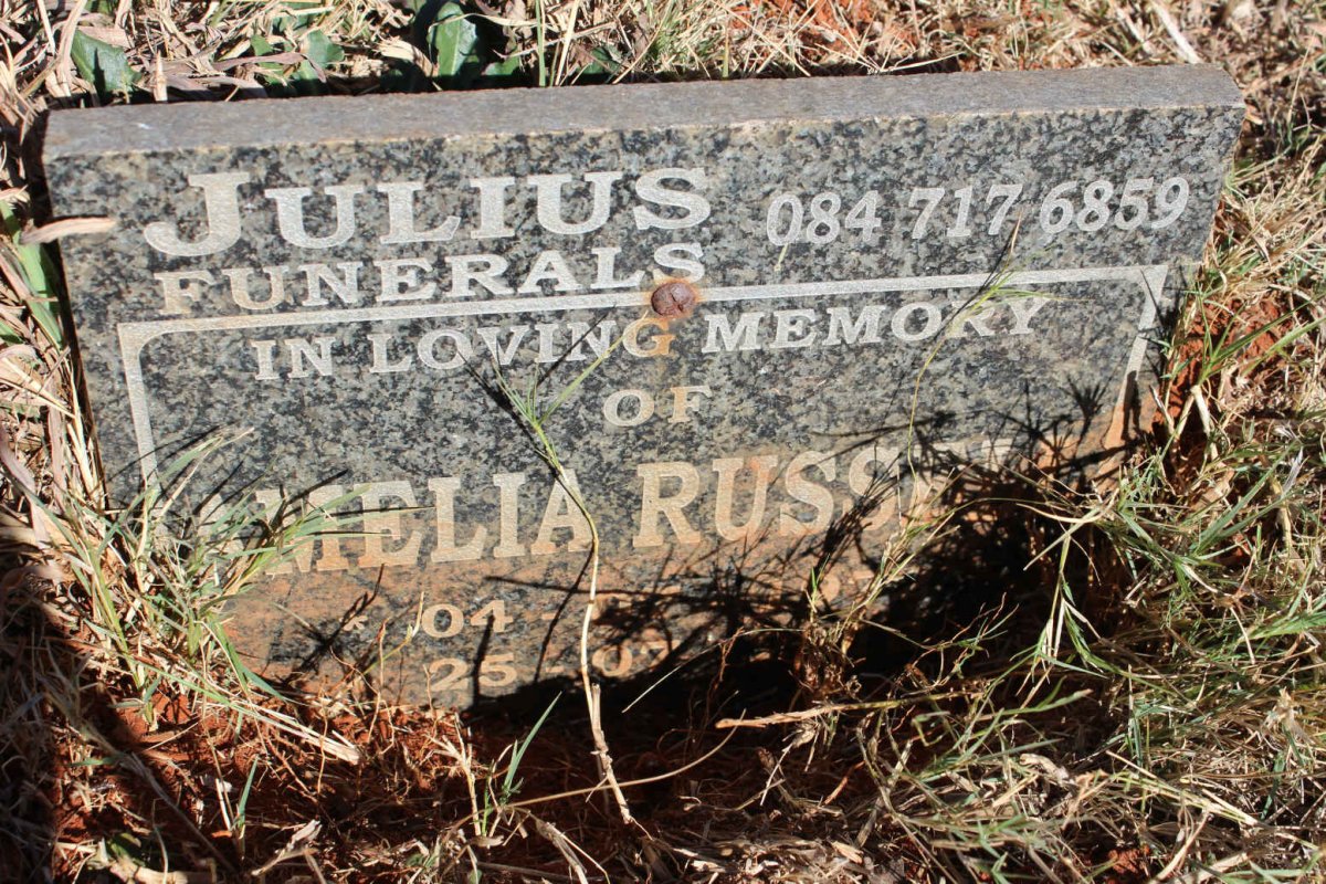 RUSSELL Amelia ?-?