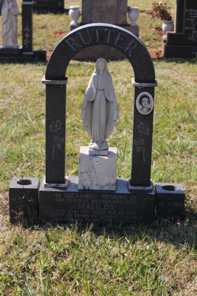 RUTTER Matilda 1914-1987