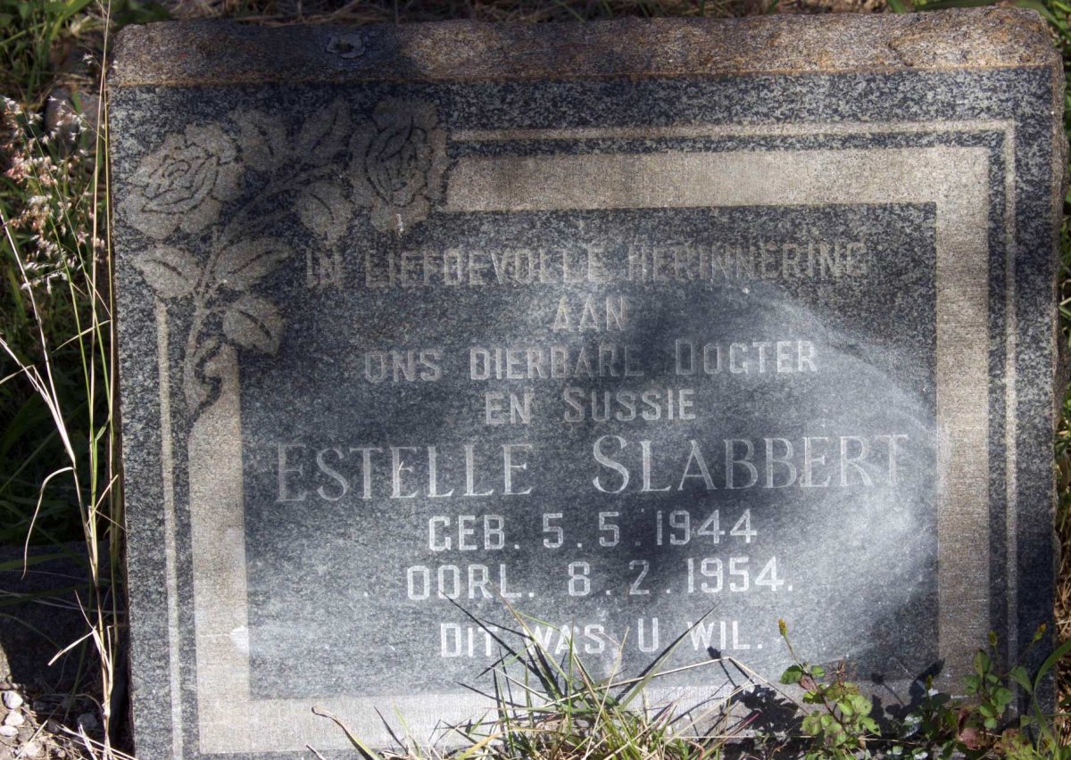SLABBERT Estelle 1944-1954