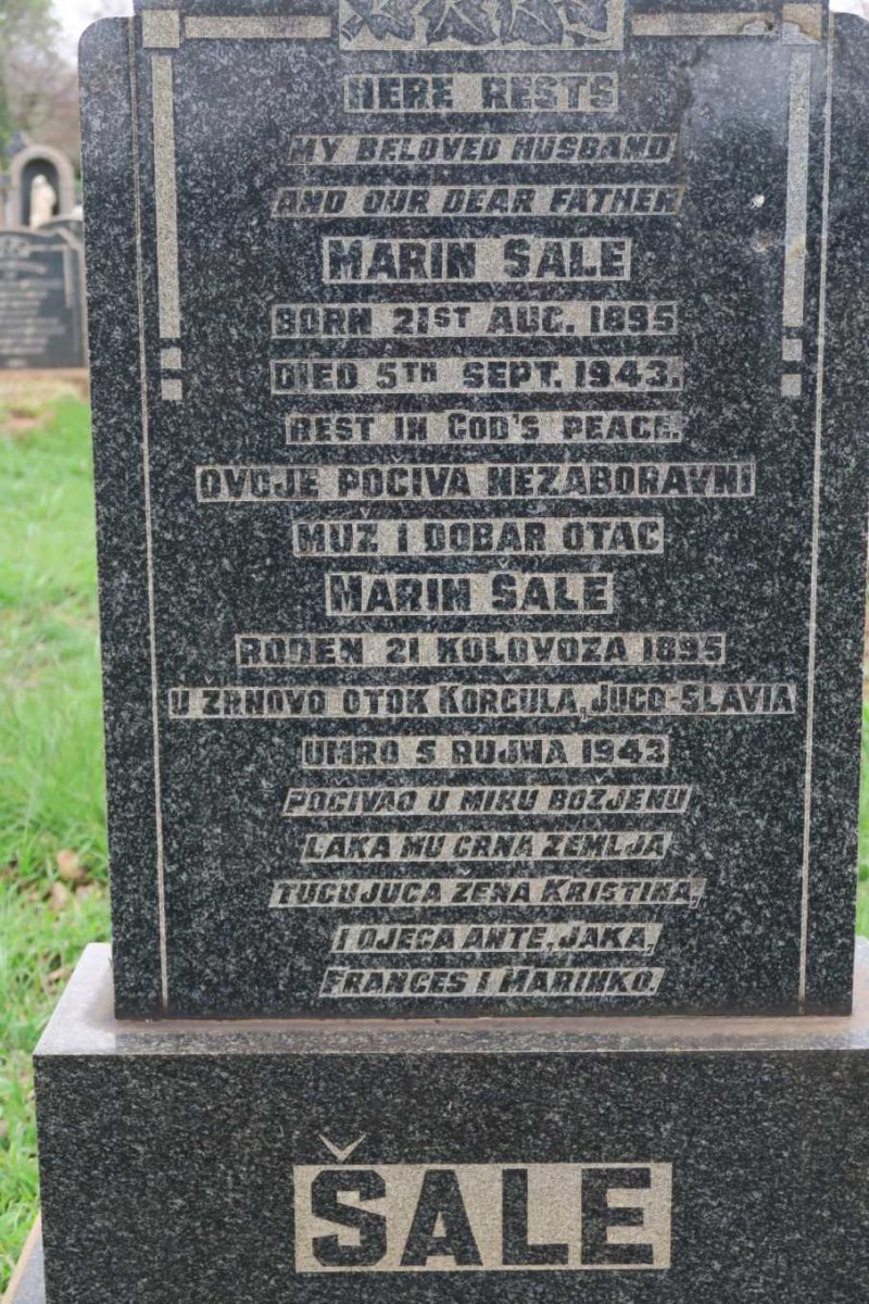 SALE Marin 1895-1943