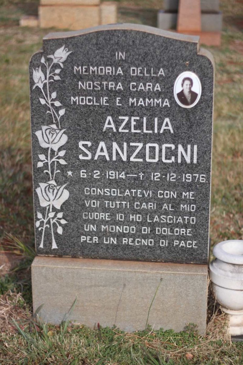 SANZOGNI Azelia 1914-1976