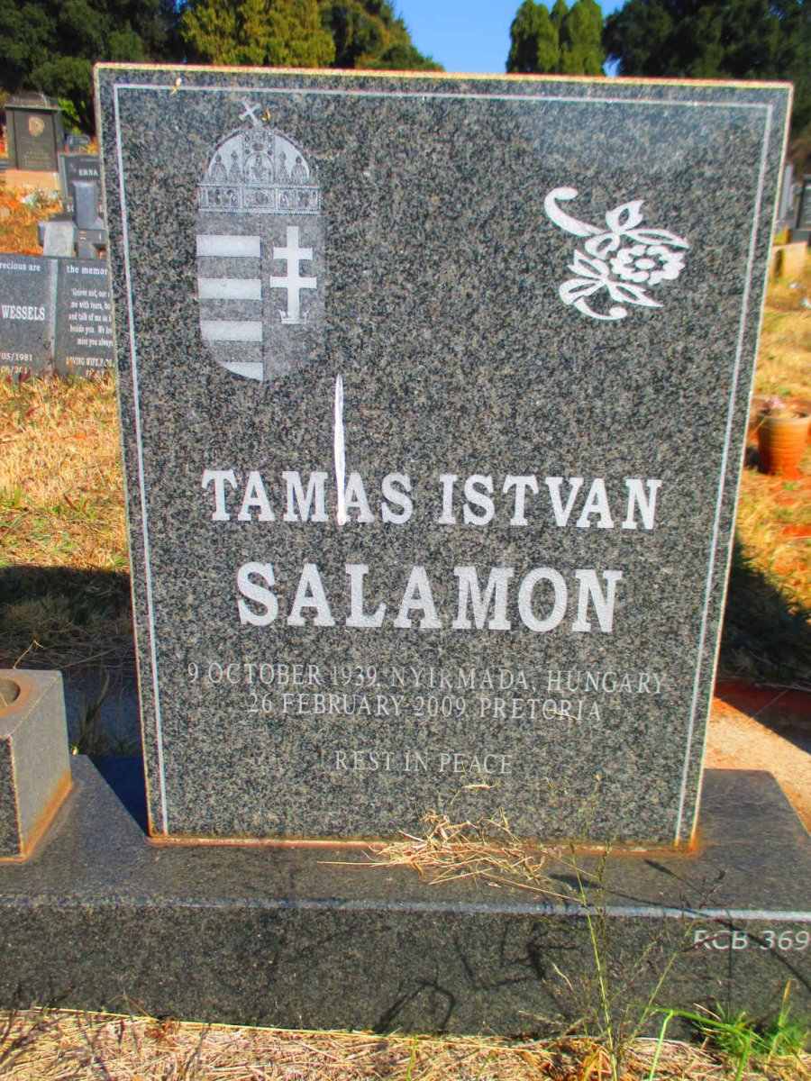 SALAMON Tamas Istvan 1939-2009