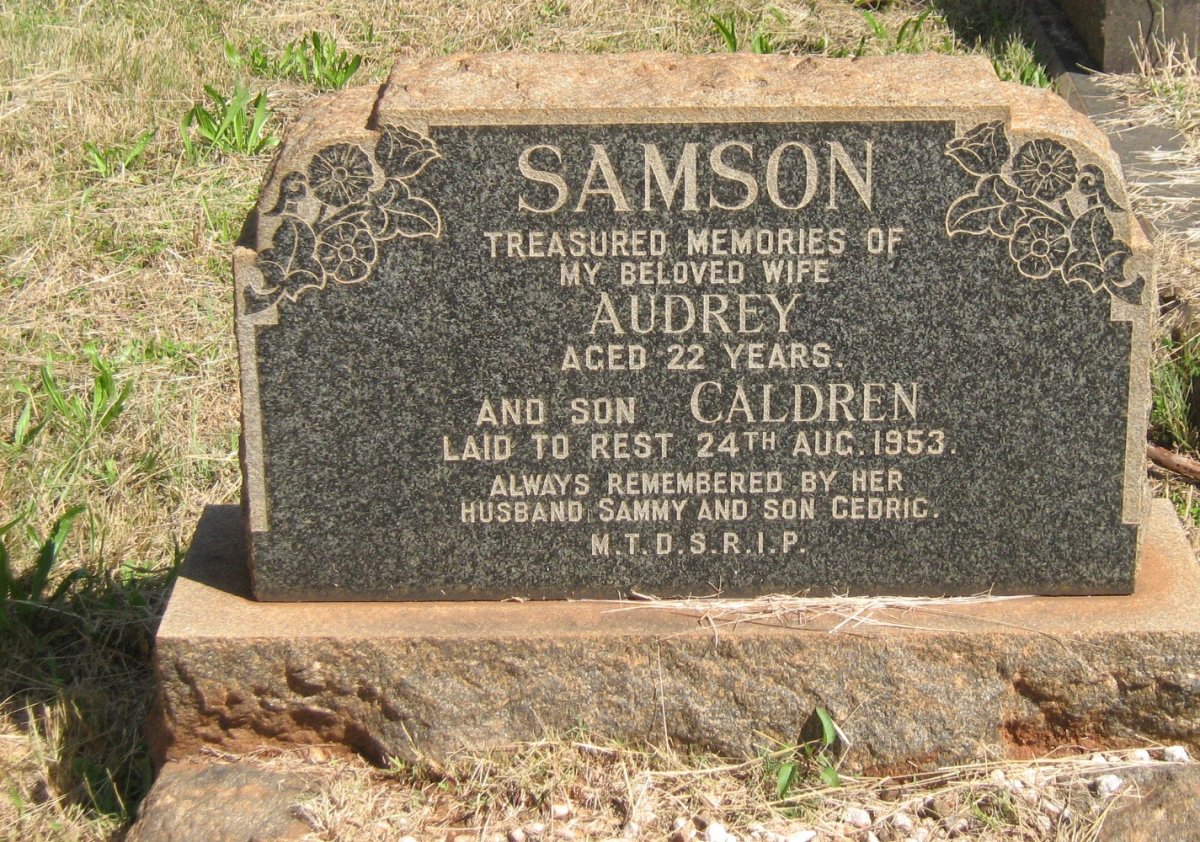 SAMSON Audrey :: SAMSON Caldren -1953