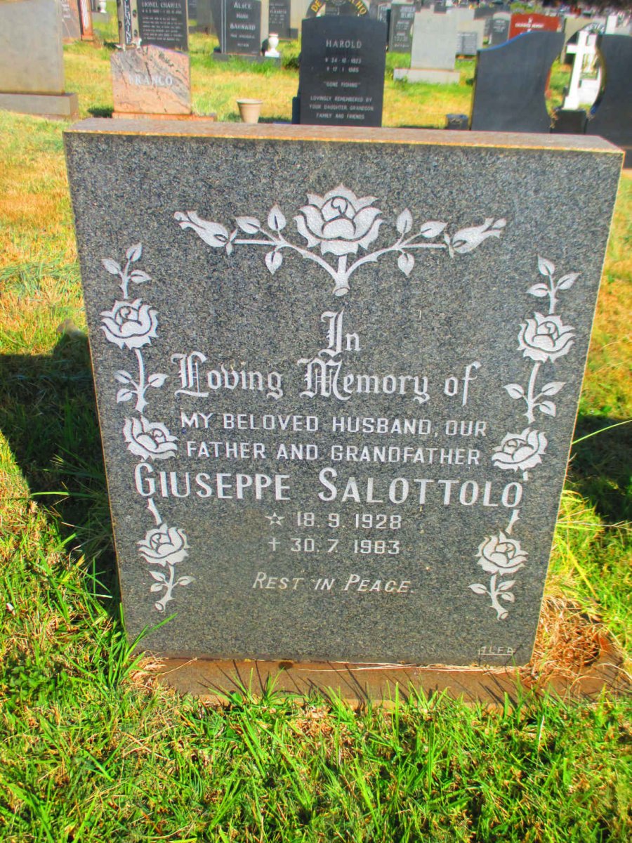 SALOTTOLO Giuseppe 1928-1983