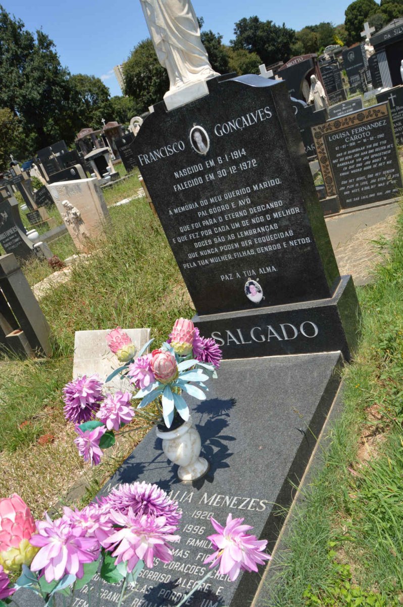 SALGADO Francisco Goncalves 1914-1972 &amp; Maria Natalia Menezes 1920-1996