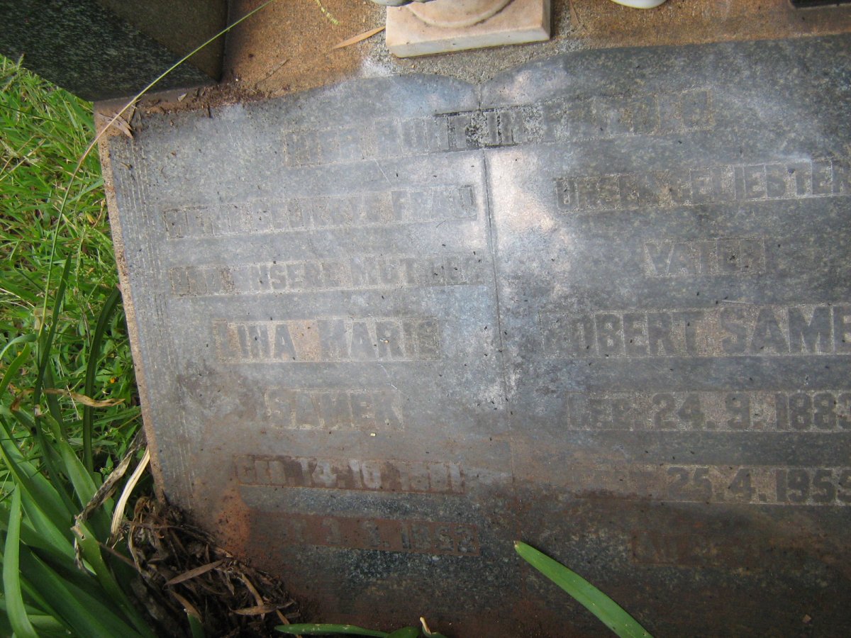 SAMEK Robert 1883-1955 &amp; Rina Marie 1881-1952