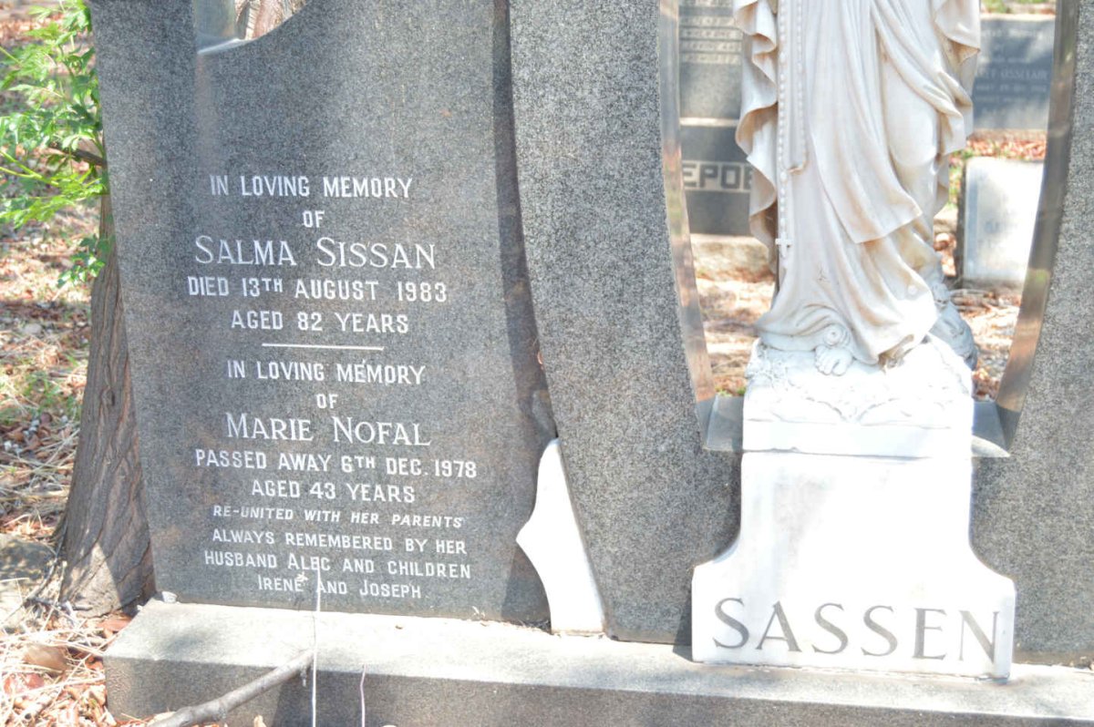 SASSEN Jowad -1953 &amp; Salma Sissan -1983
