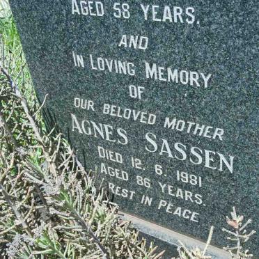 SASSEN Agnes -1981